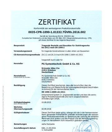 Qualitätsgrundsätze | PG Systemtechnik GmbH